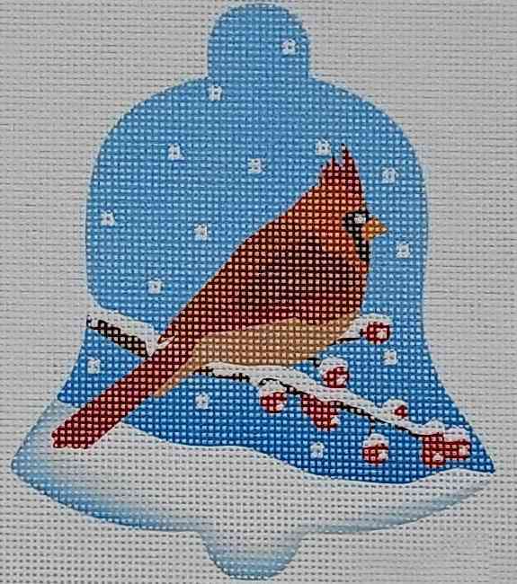 Cardinal Snow Bell - Male