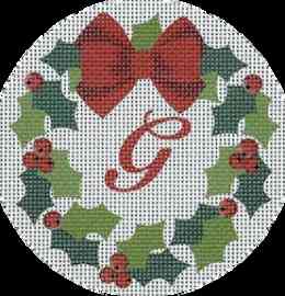 Monogram Wreaths-G