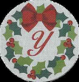 Monogram Wreaths-Y