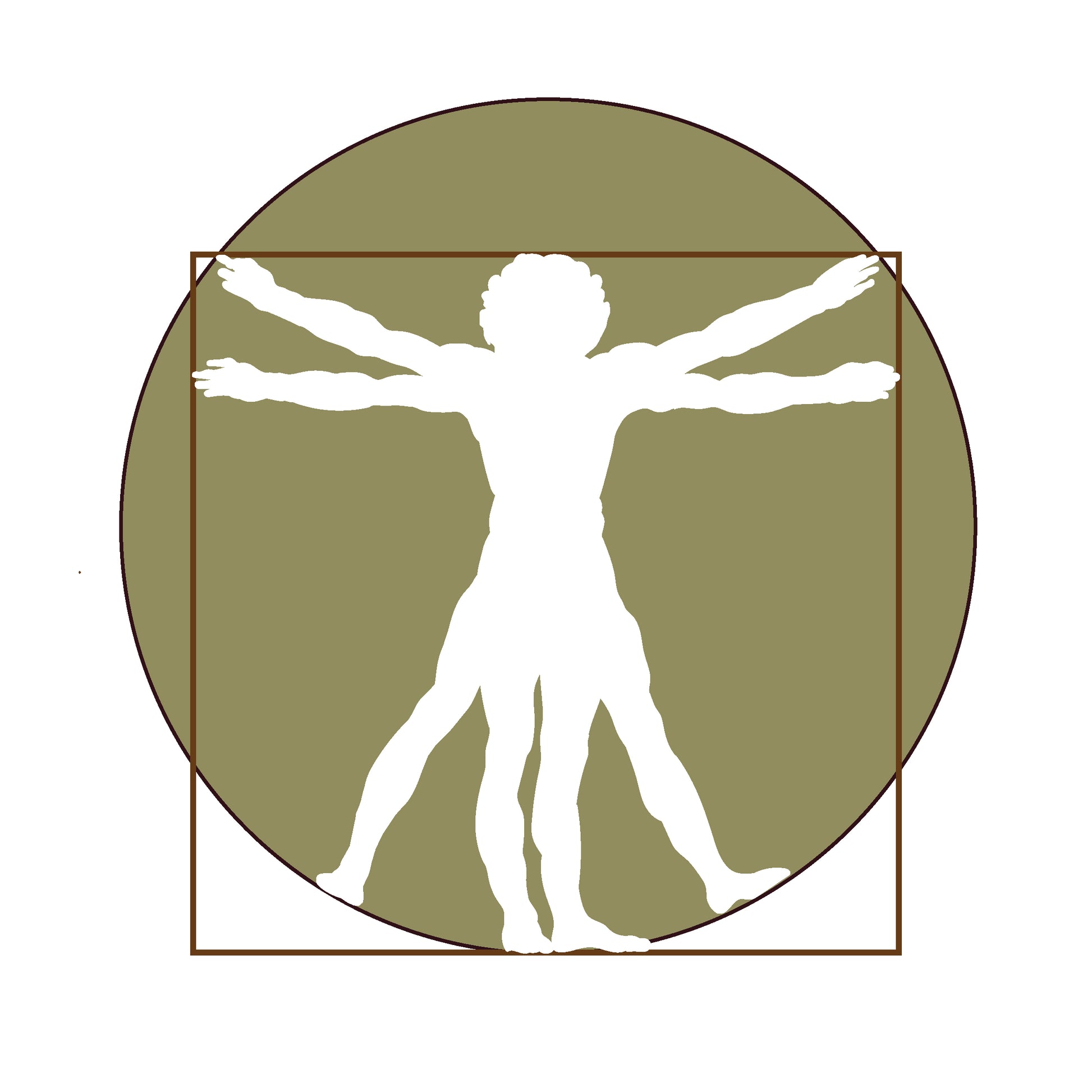 Vitruvian Man by Leonardo Da Vinci