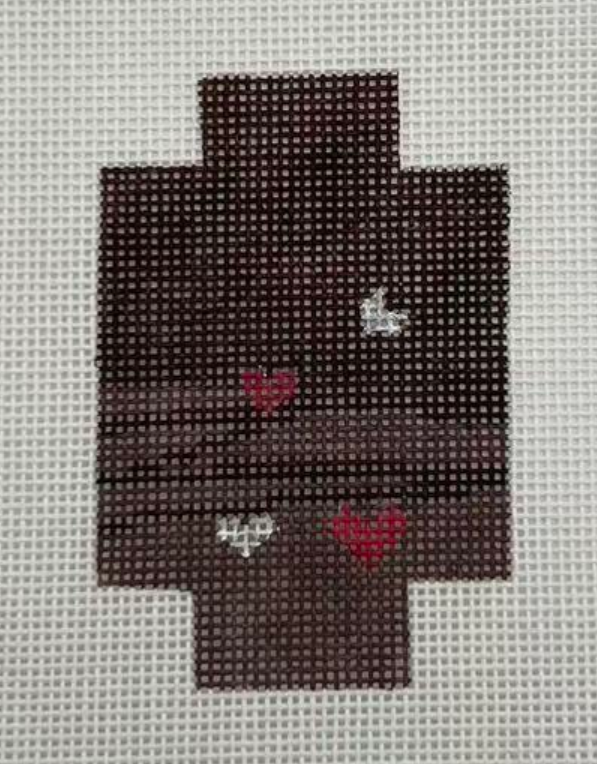Chocolate Box with Tiny Hearts