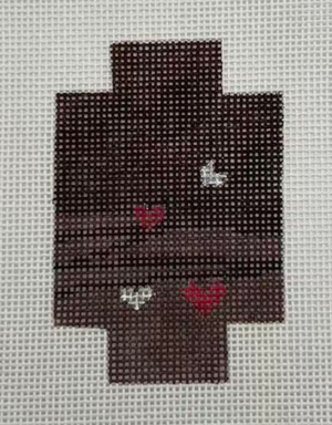 Chocolate Box with Tiny Hearts