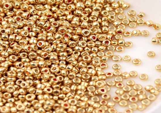 Metallic Glass Round Beads(1.5mm)