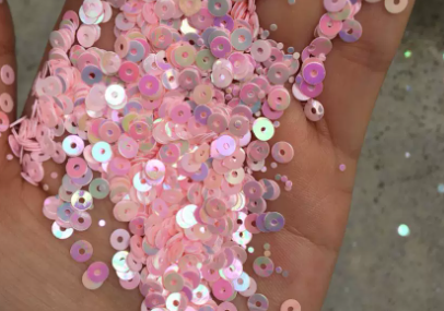 Twinkling Sequins with Beads