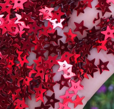 Twinkling Sequins with Beads