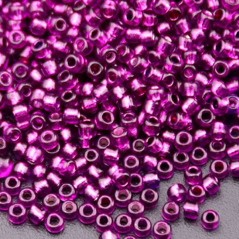 Silvery Seed Beads - Modena