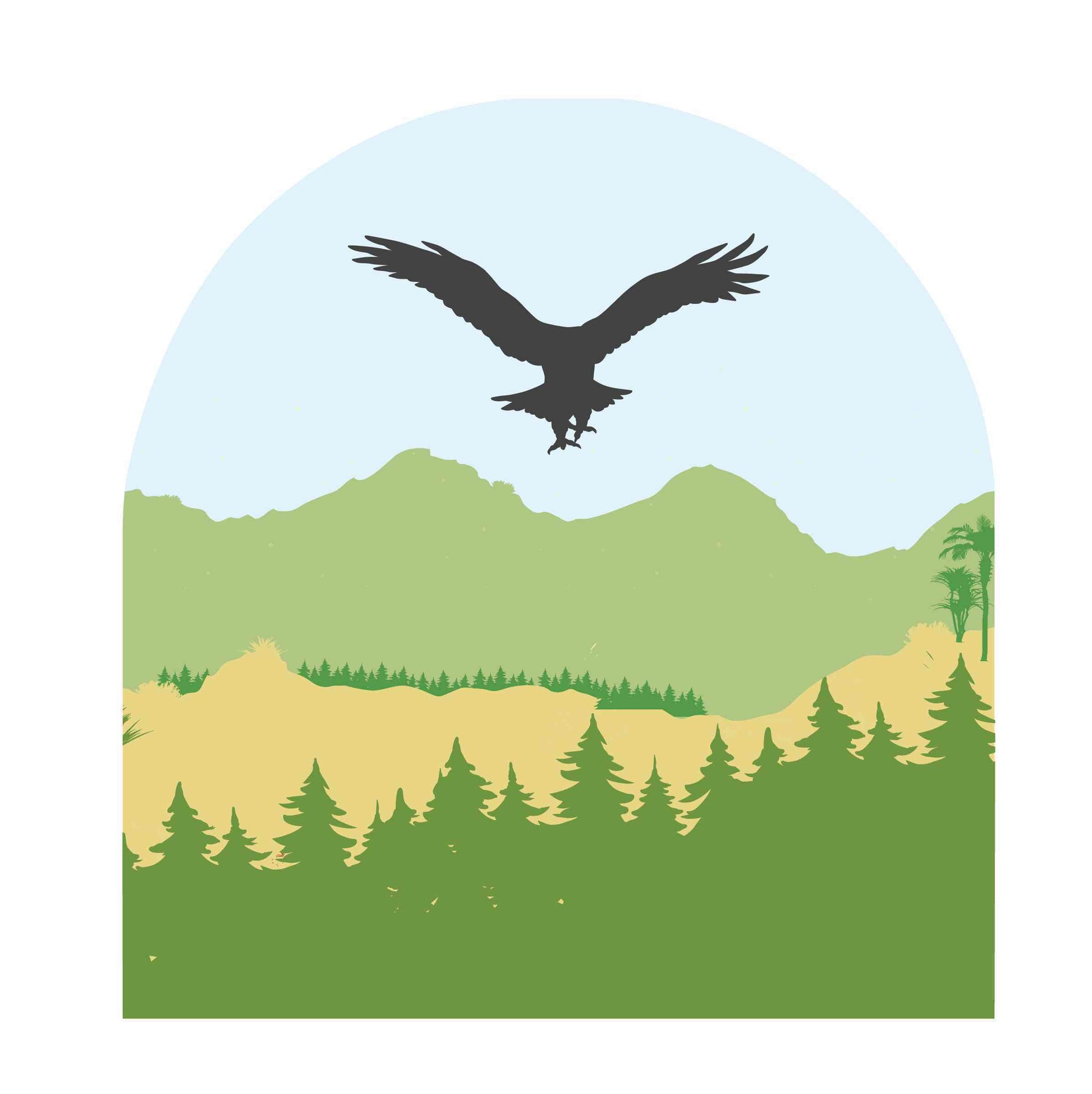 California Hill - Eagle in Spring