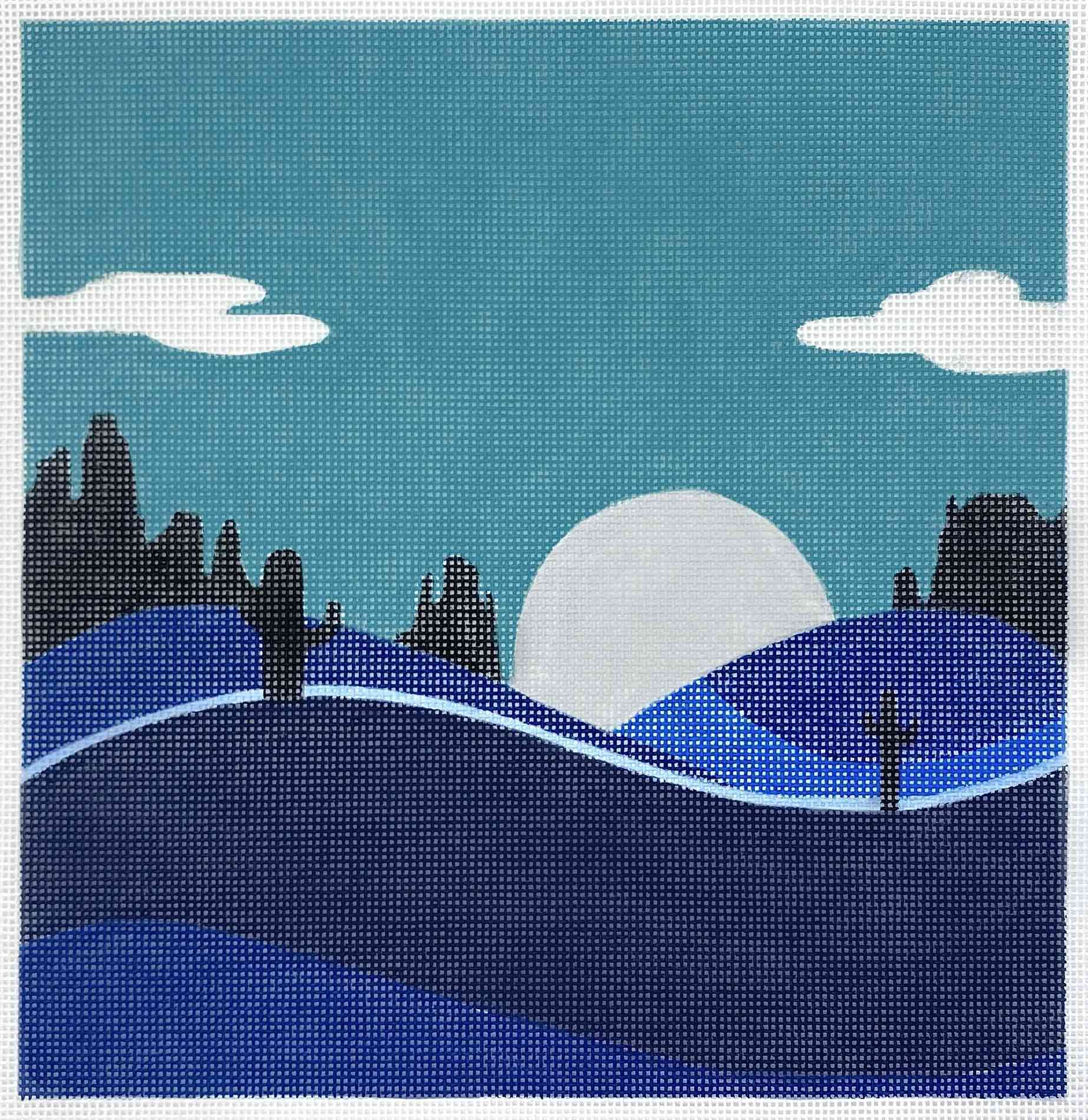 California Hill - Night in The Desert