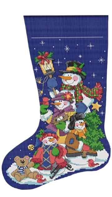 Stocking-Snowman