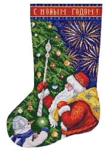 Stocking-Santa Claus 4