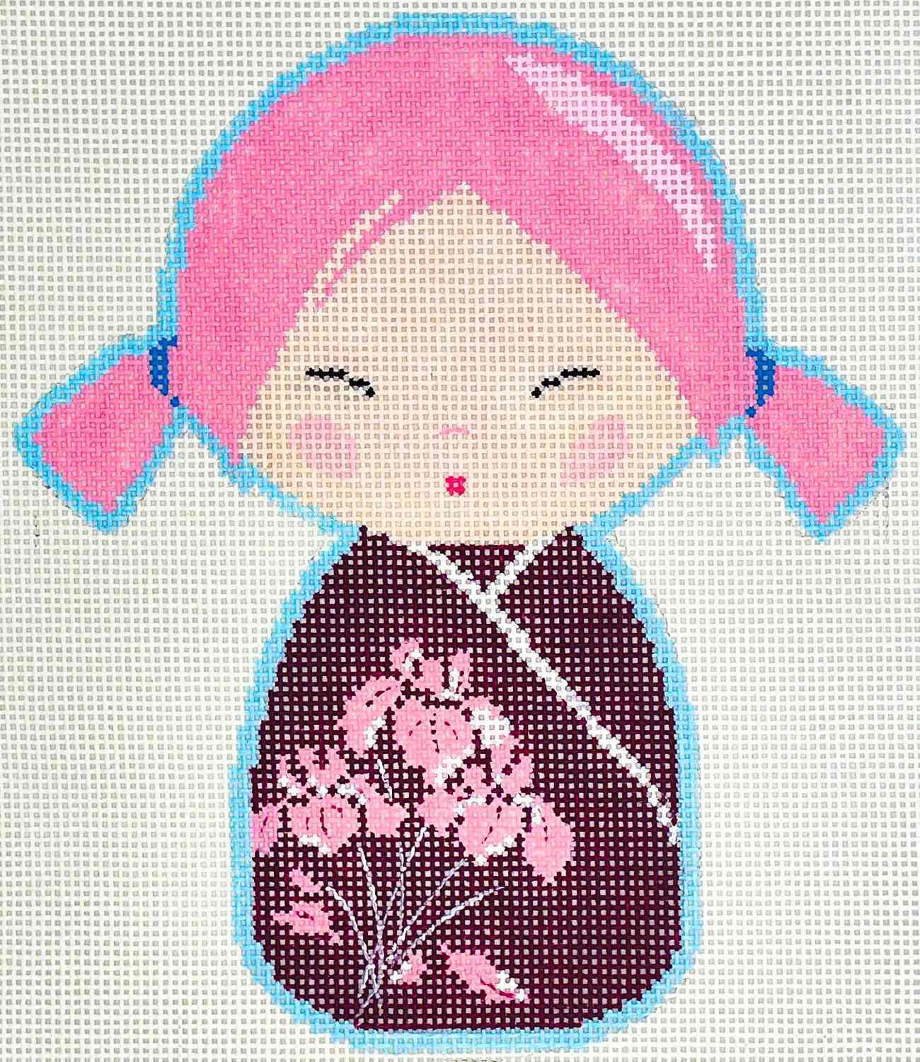 Japanese doll-Irises