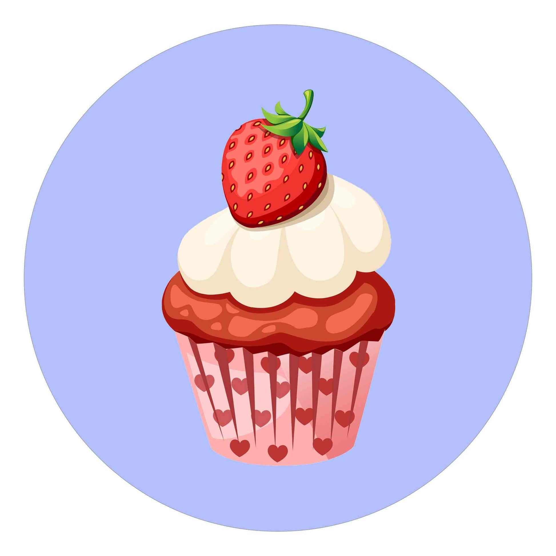 Cupcake-Strawberry milk