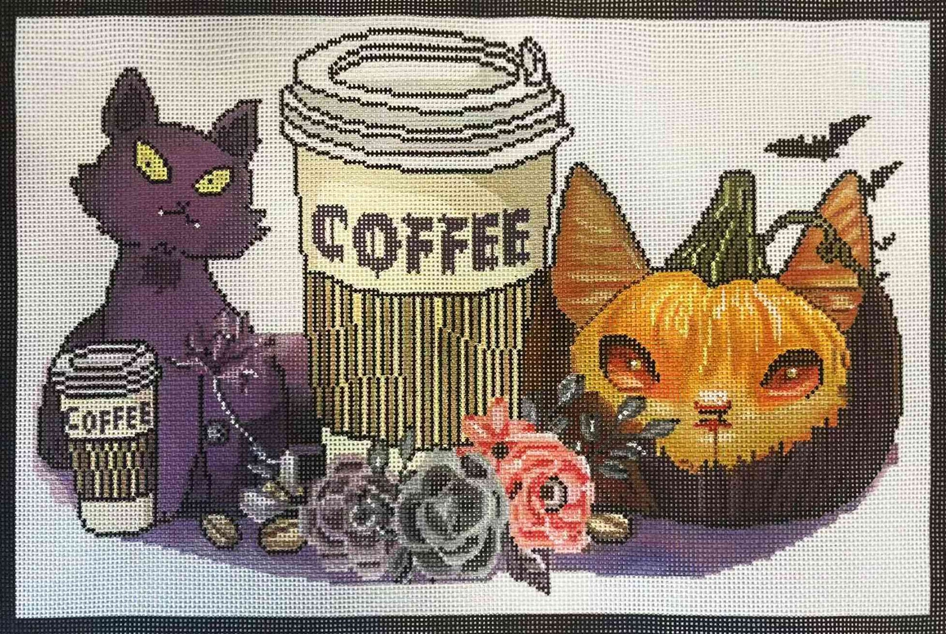 Halloween-Coffee Cat