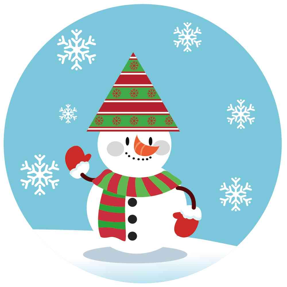 Christmas-Hello Snowman