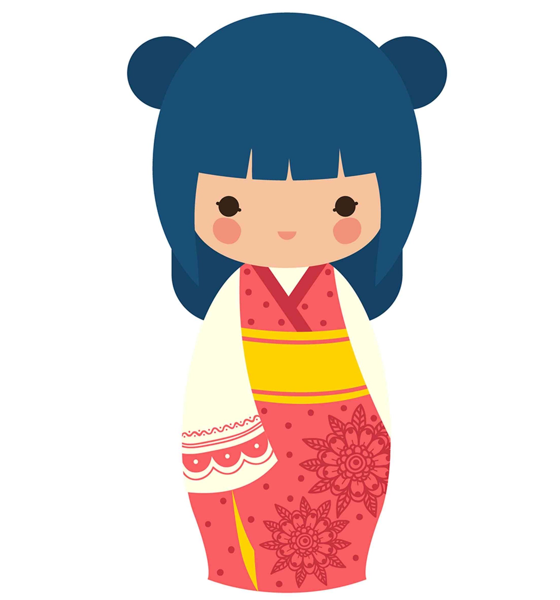 Japanese Doll - Vermilion
