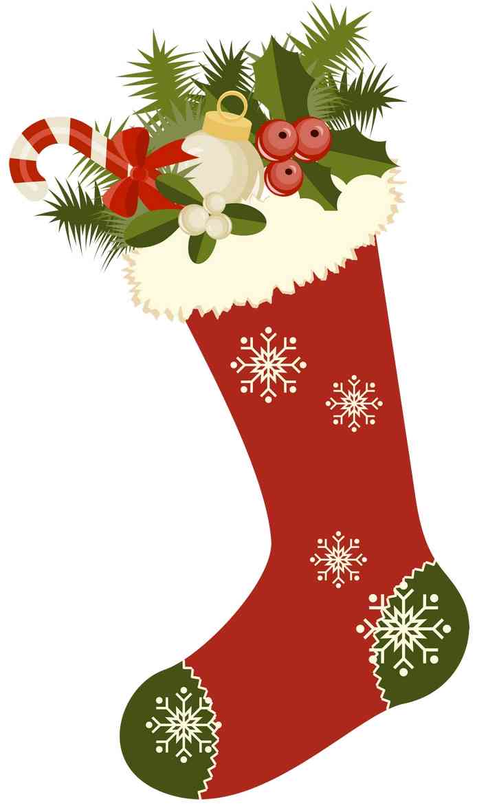 Christmas Stocking - snowflake