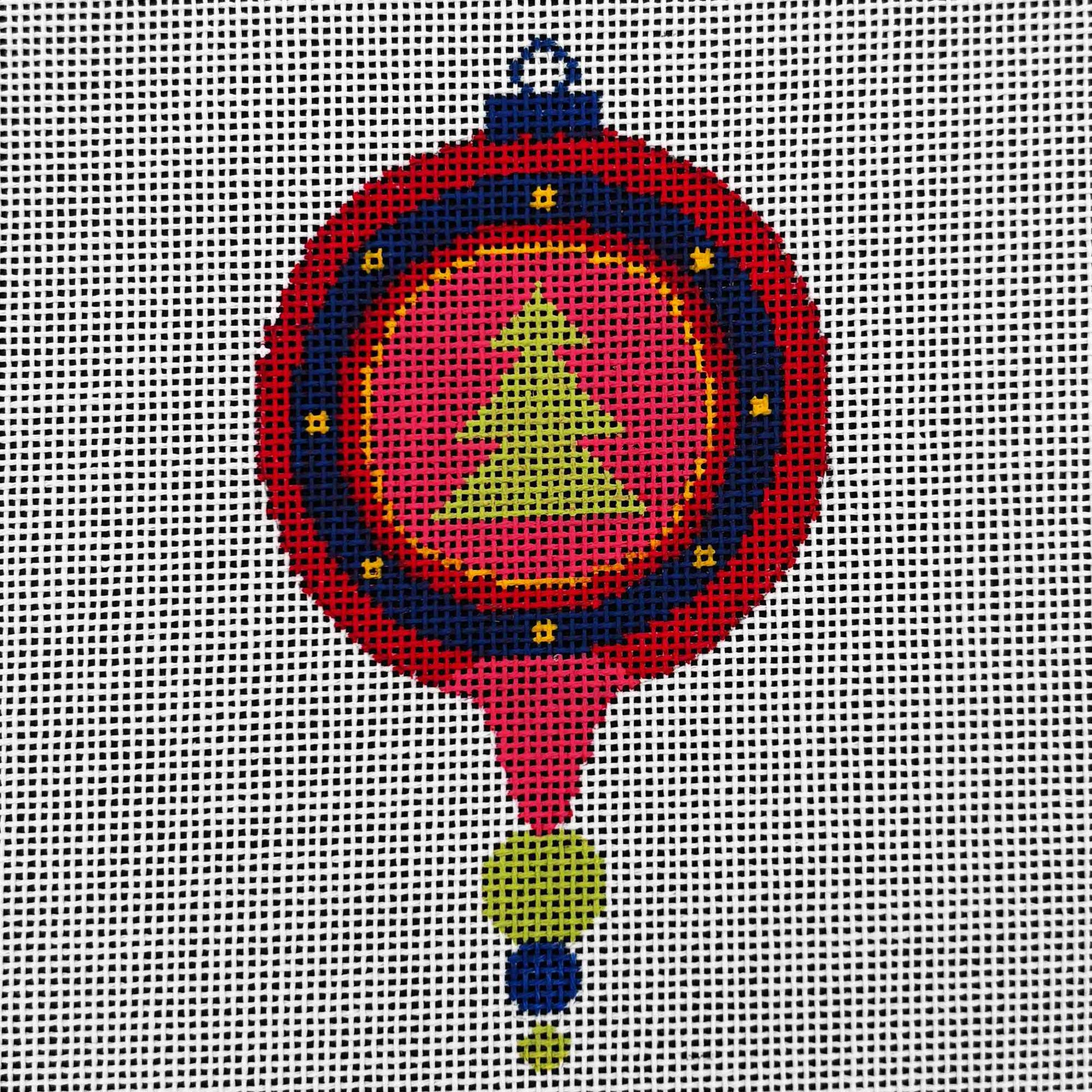 Christmas Tree Ornament - Red