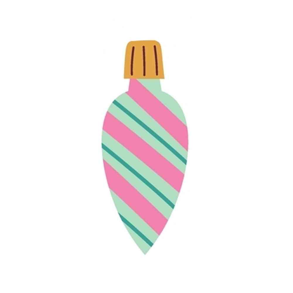 Christmas Ornaments - Pink/Green