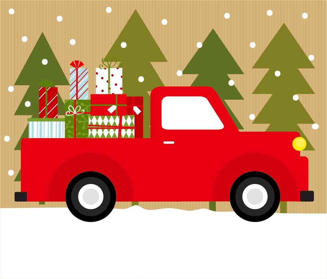 Christmas - Car in the Winter