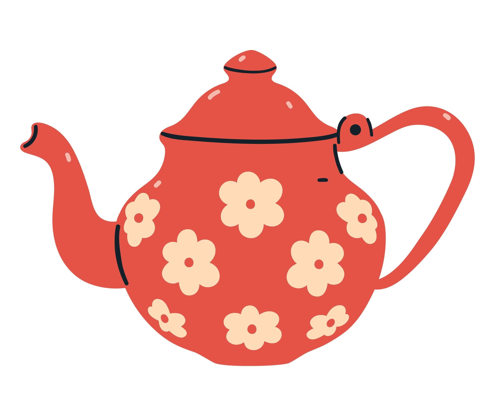 Floral Teapot