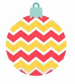 Patterned Christmas Ball 1