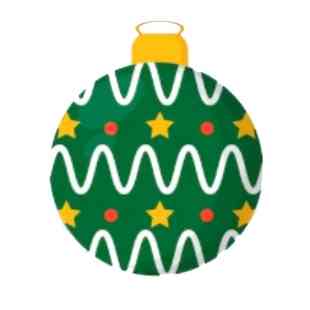 Twinkle Wave Bauble