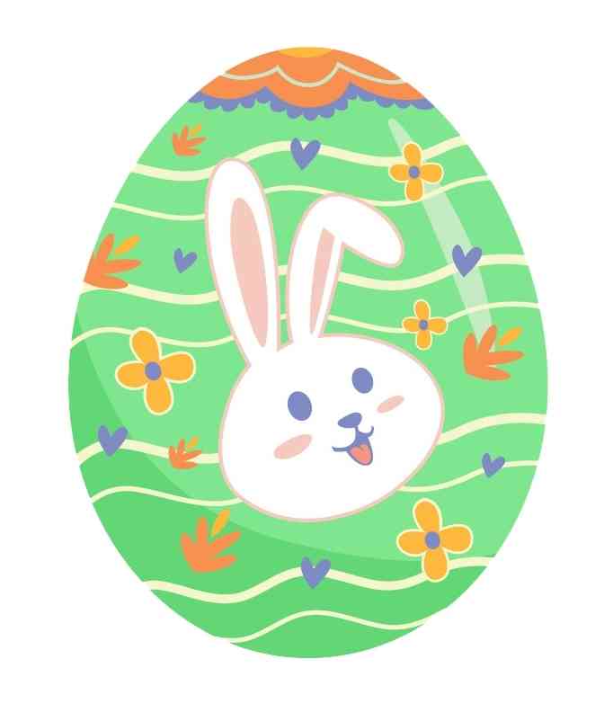 Easter Bunny Egg 2