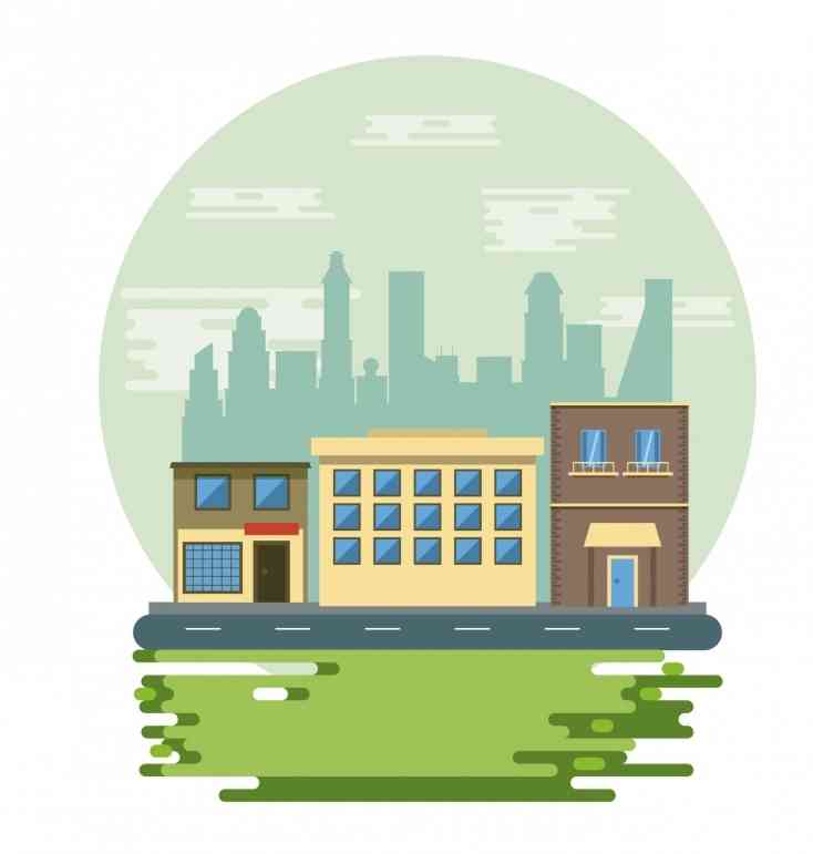 Downtown Cityscape 1