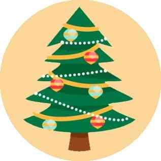 Festive Holiday Tree