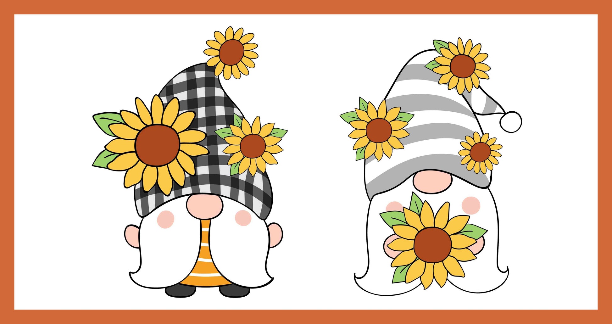 Gnome - Sunflower Sweethearts 1