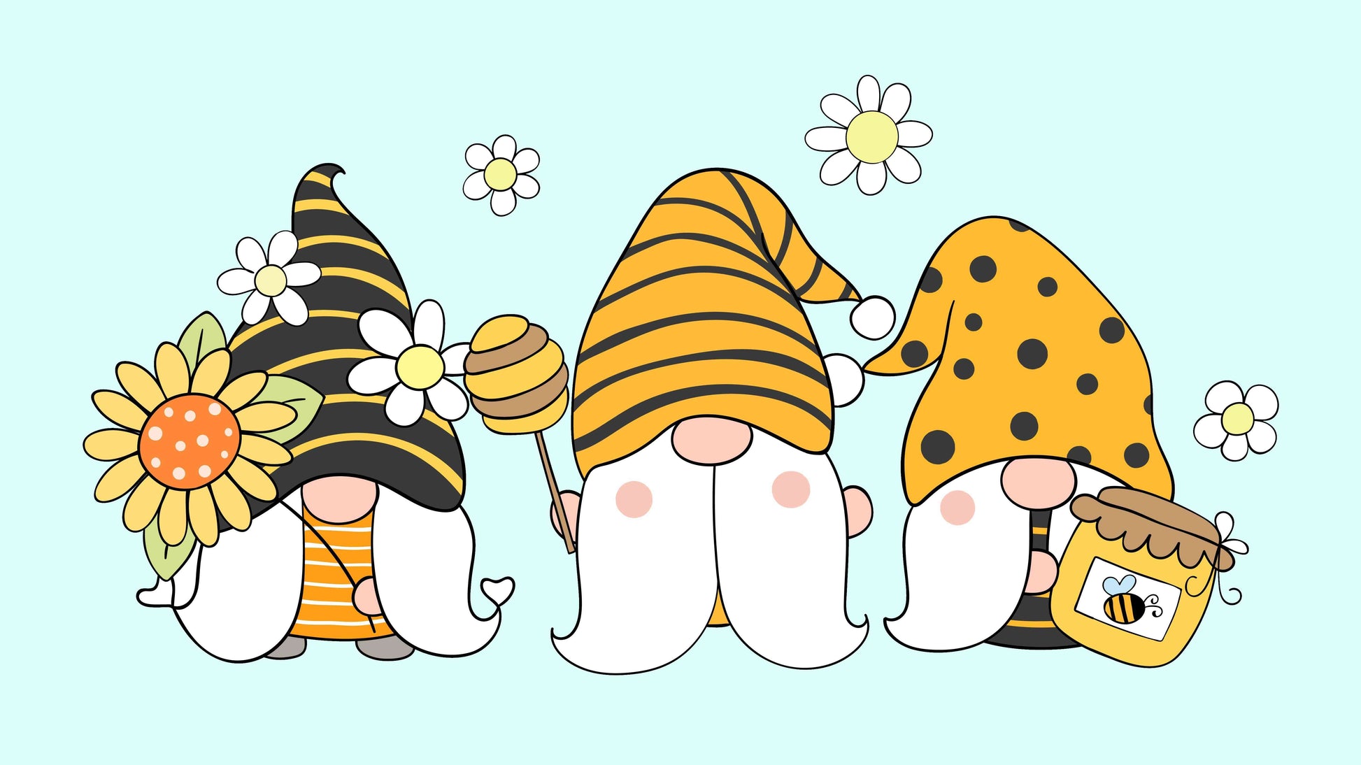 Gnome-Bearded Bee Buddies 3