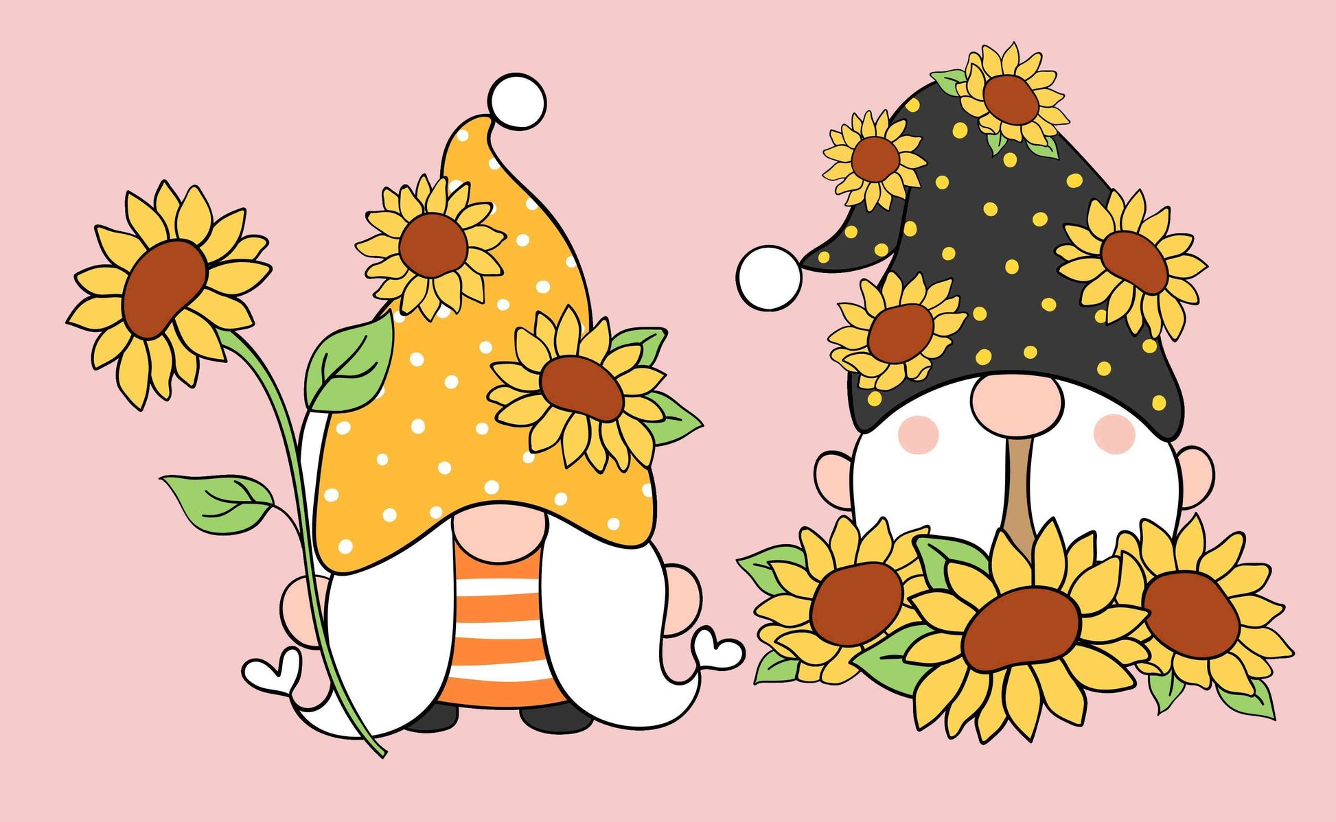 Gnome - Sunflower Sweethearts 2