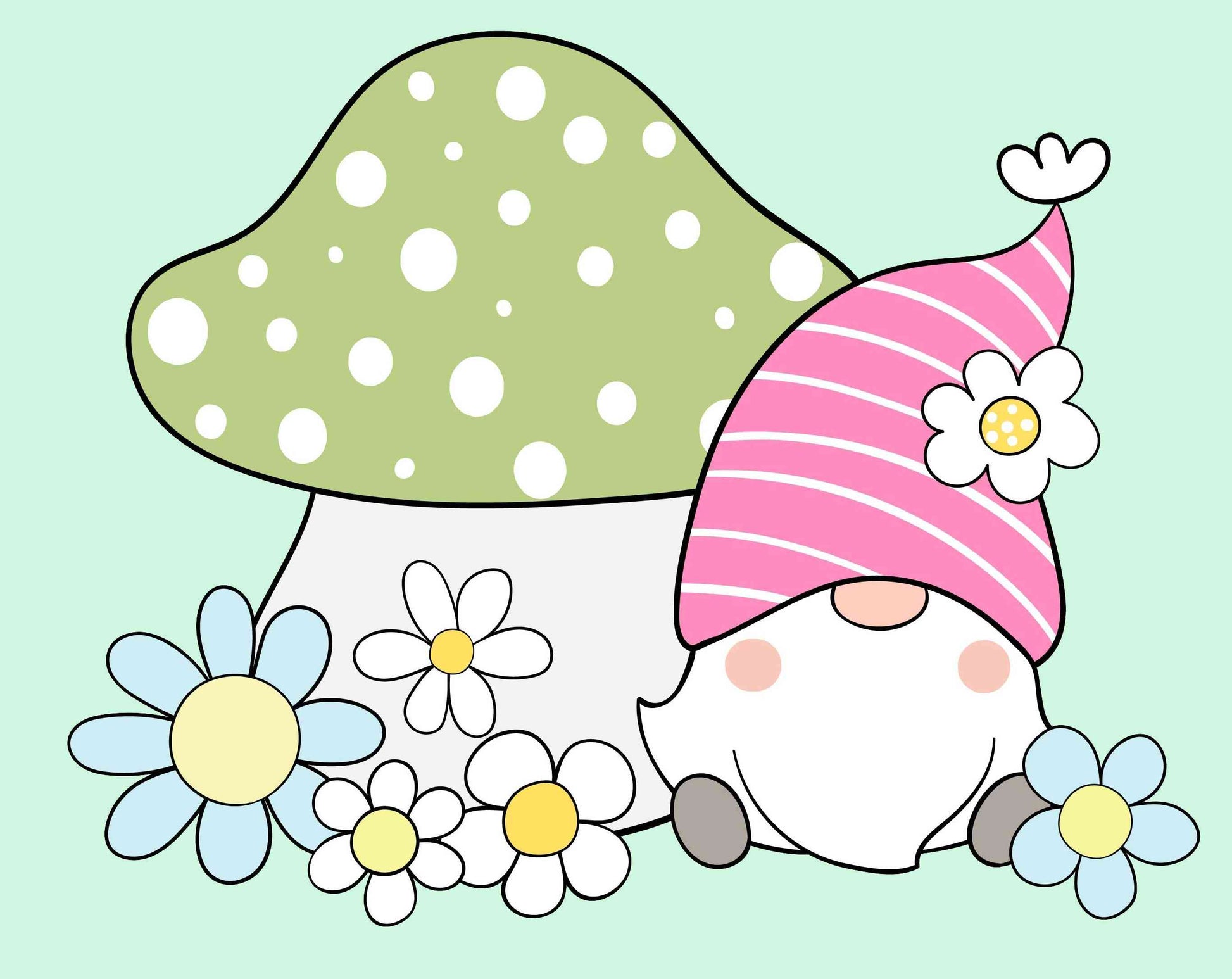 Gnome-Cozy Mushroom Hideaway