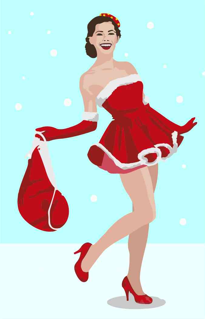 Sexy Mrs. Santa Claus