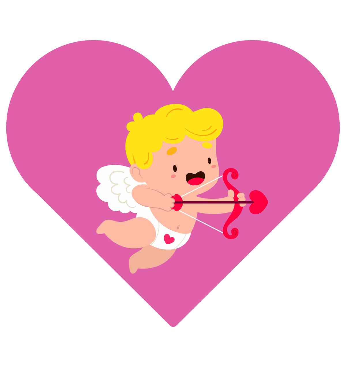 Valentine Mini Heart - Cupid