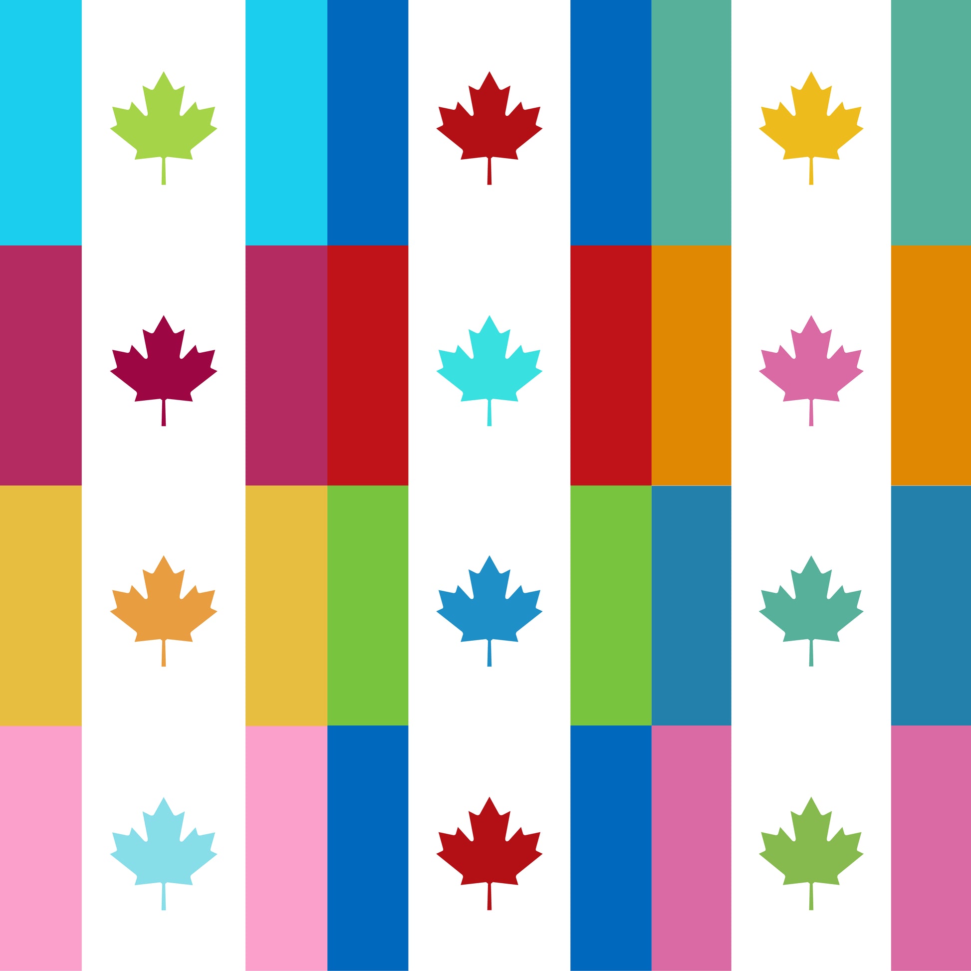 Canada Multi-Color Blocks