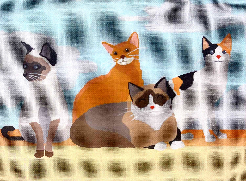 Gang of Cute Cats