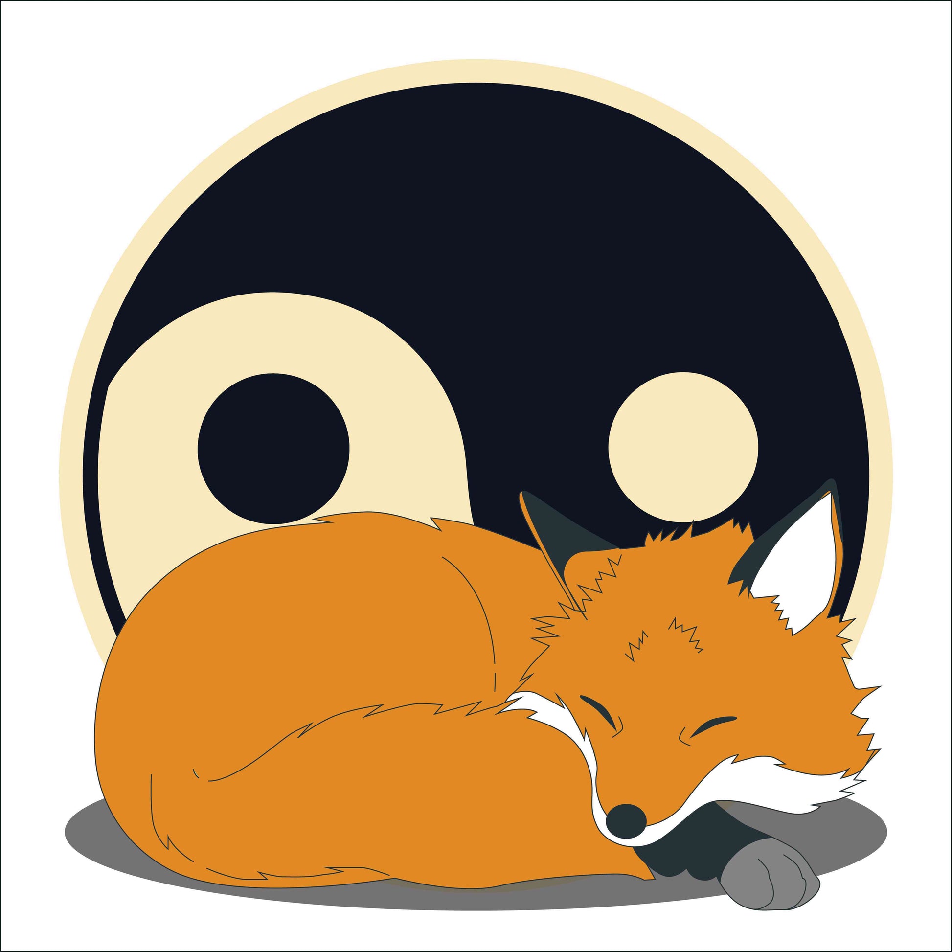 Napping Fox