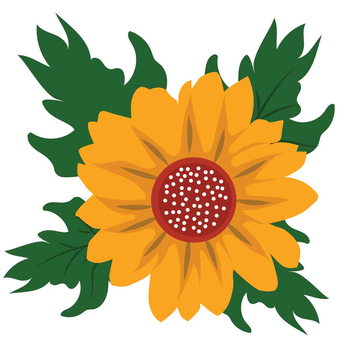 Simple Flower - Sunflower