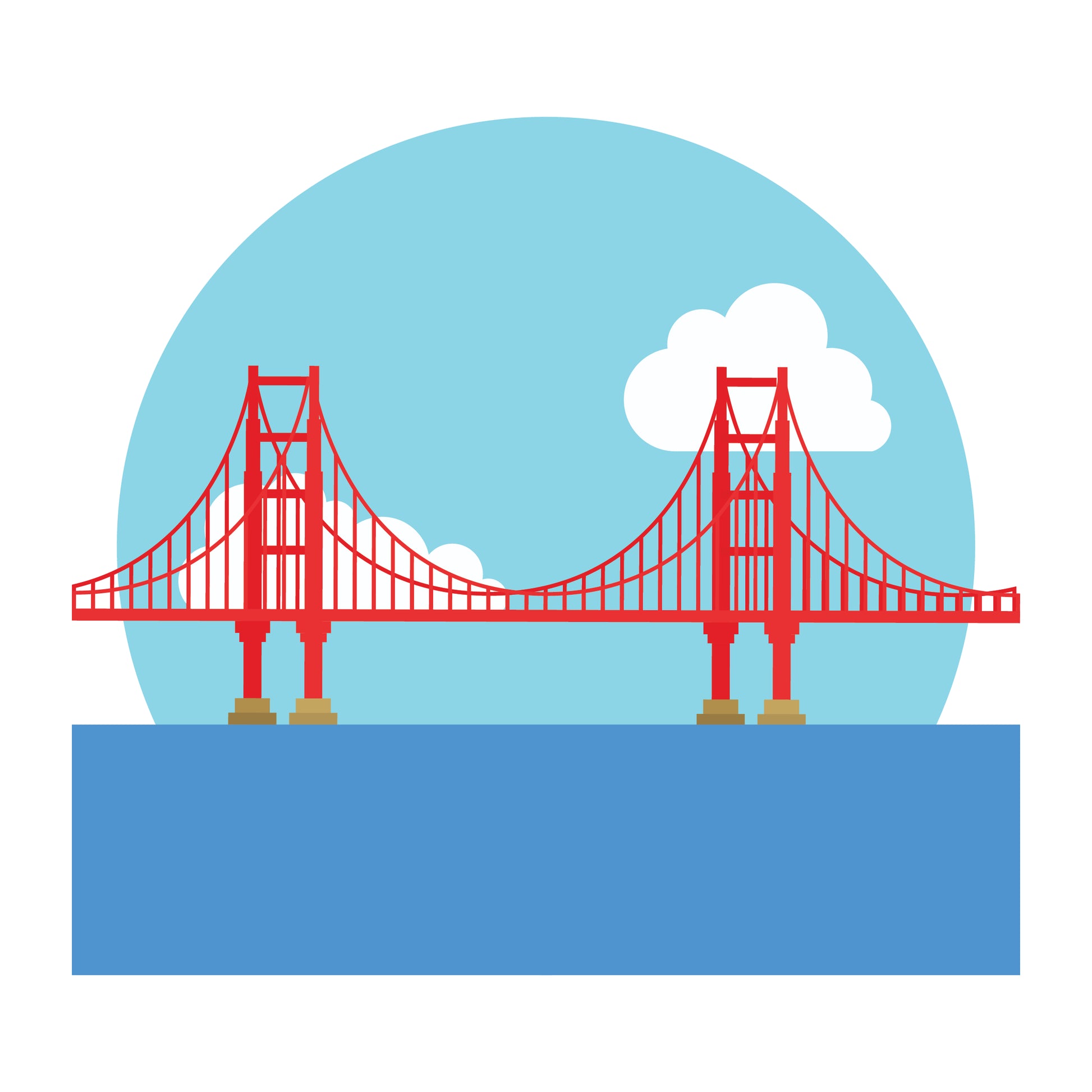 The Wonders of the World - Golden Gate Bridge