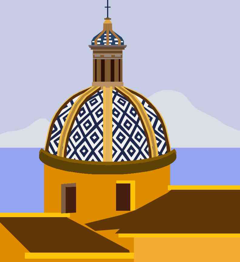 Dome Praiano Church