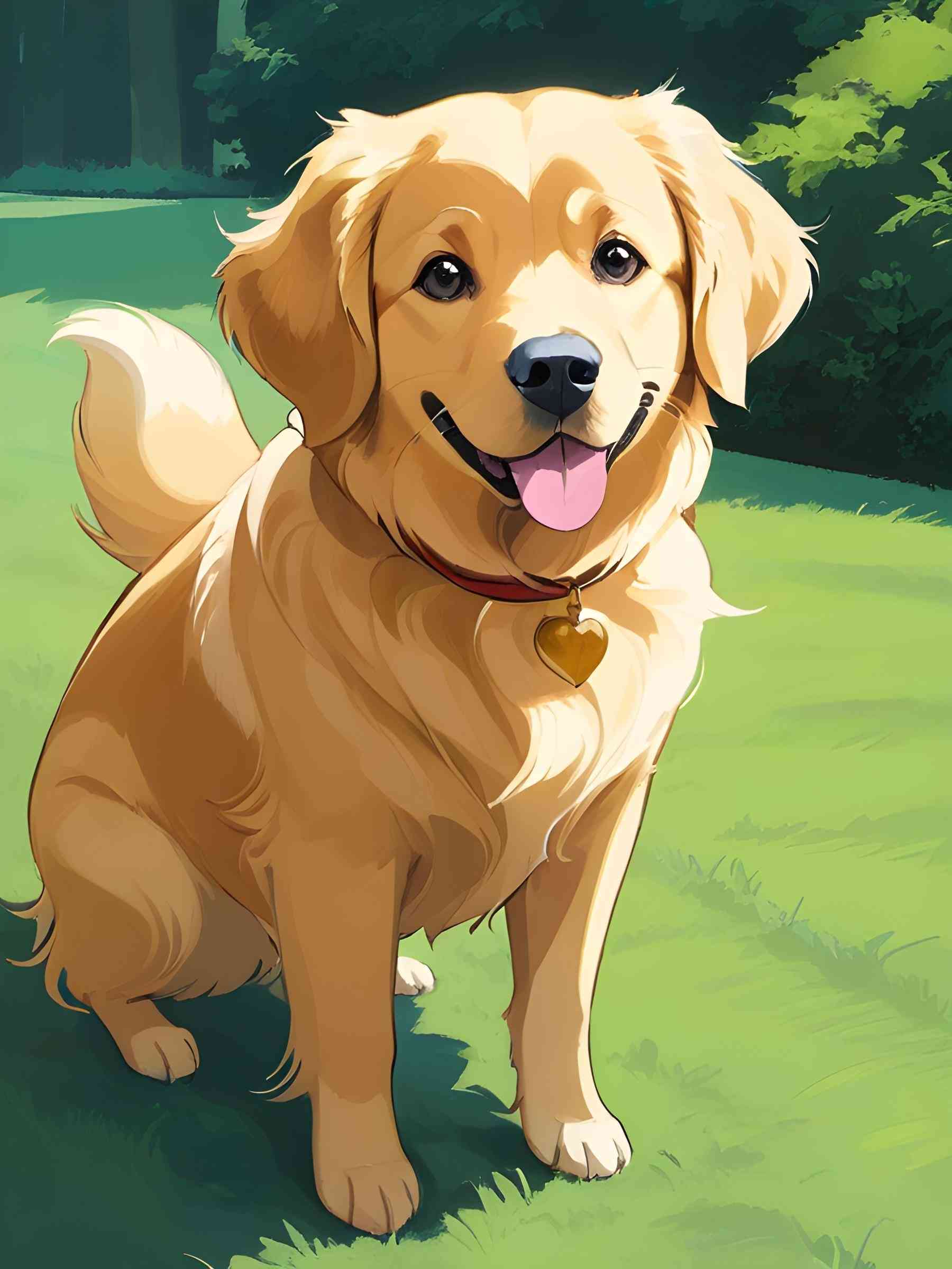 Gentle Golden Retriever 2