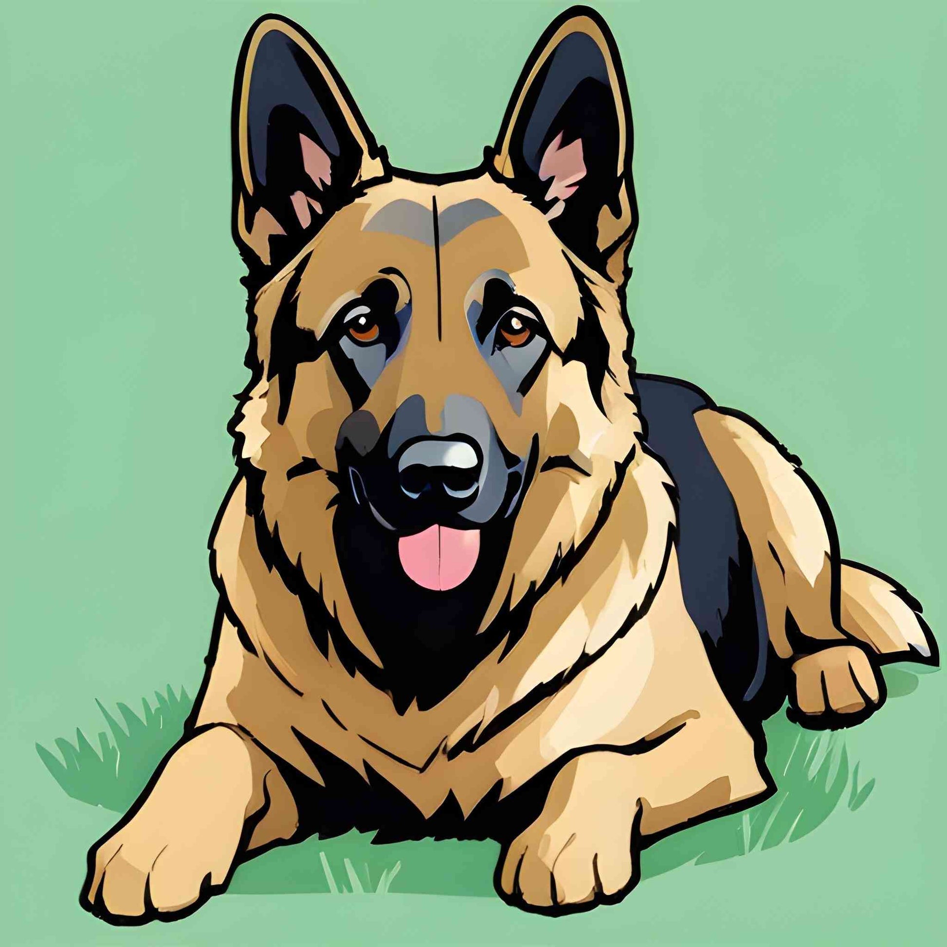 Noble German Shepherd