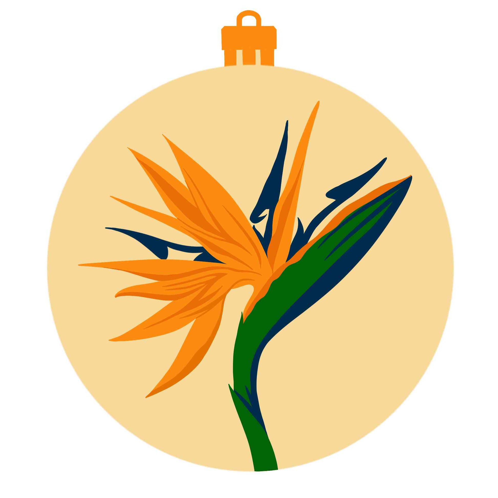 Floral Christmas Ball