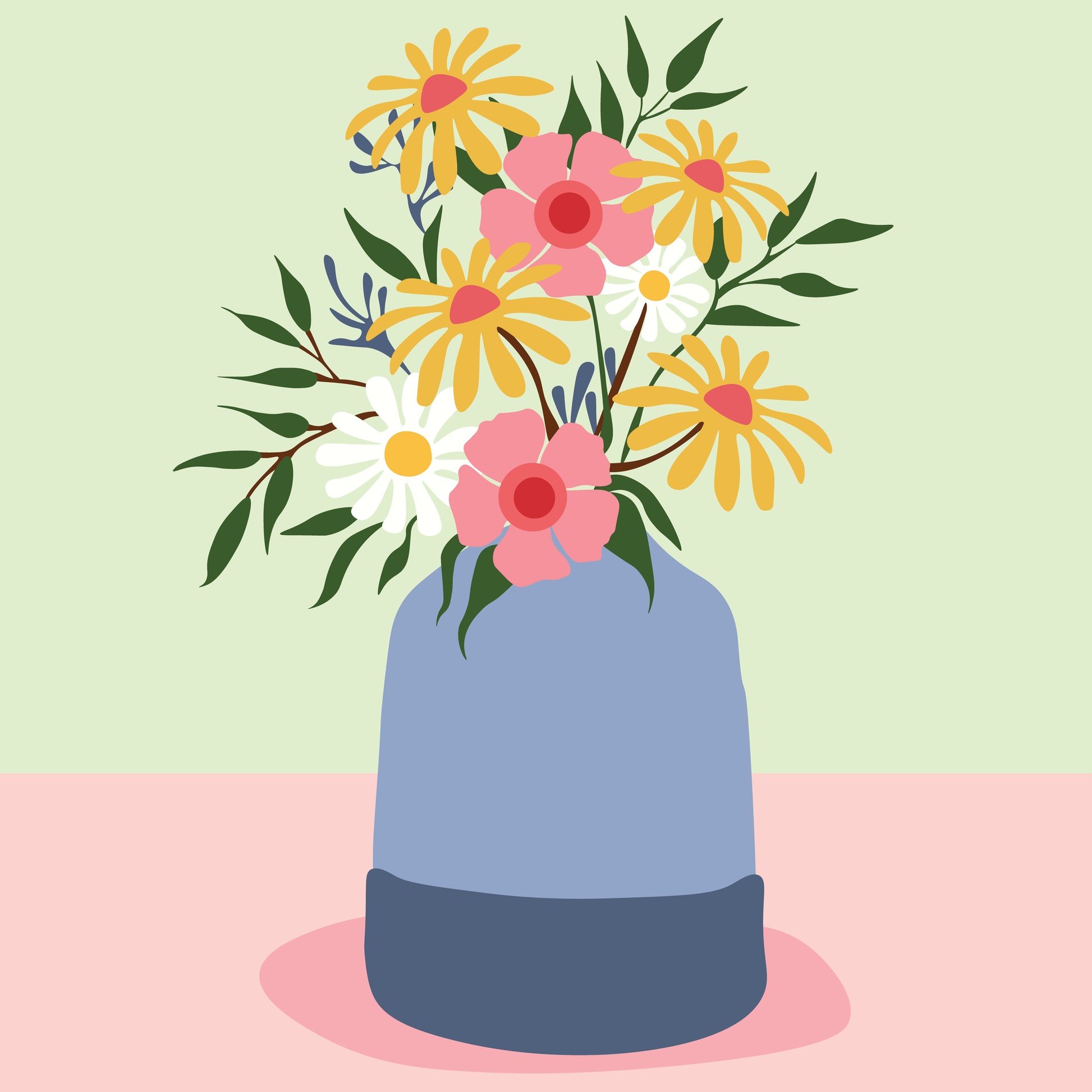 Flowers on Vase