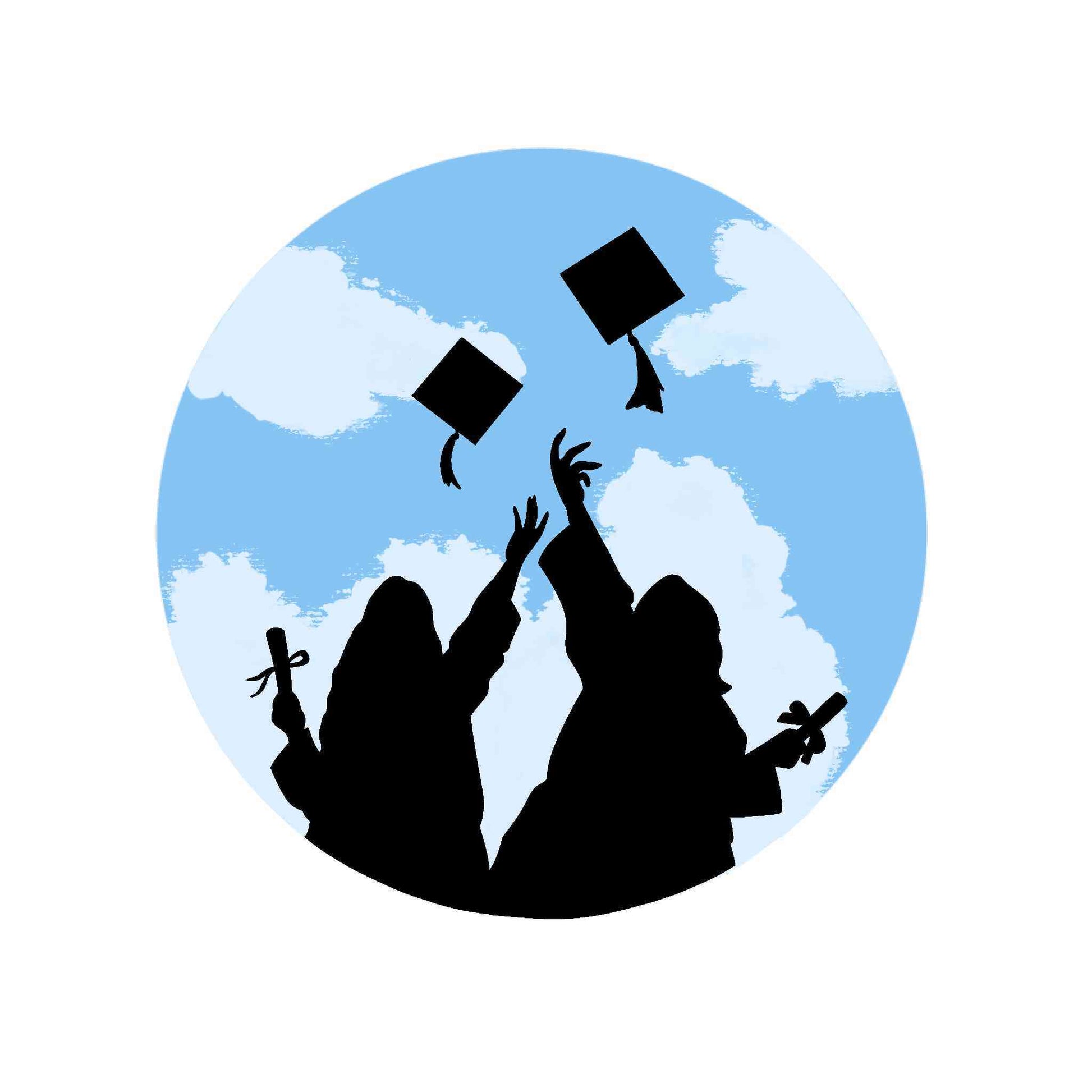 Graduation- Hats in the air