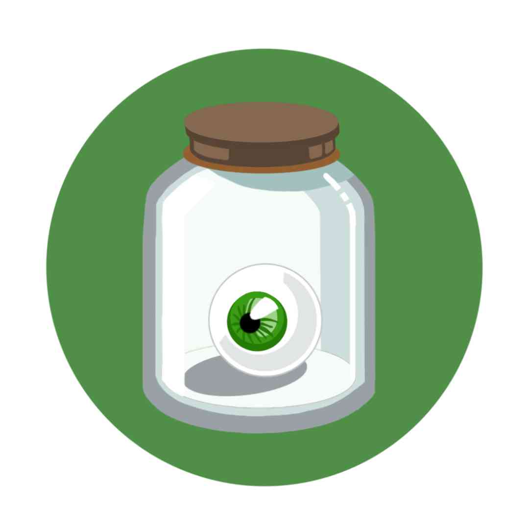 Halloween - Eye in Jar