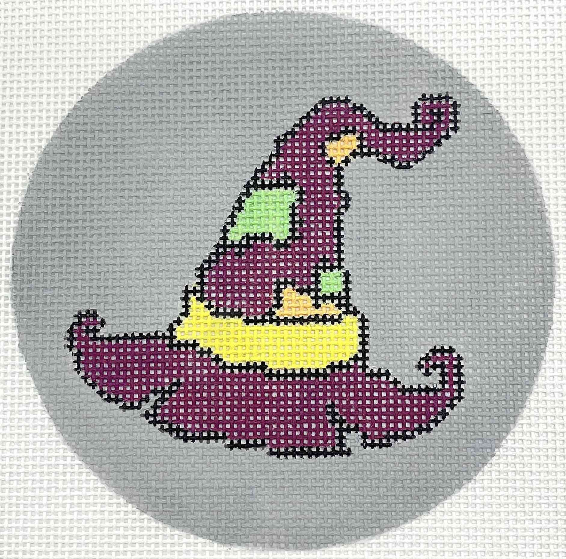 Halloween- Purple witch hat