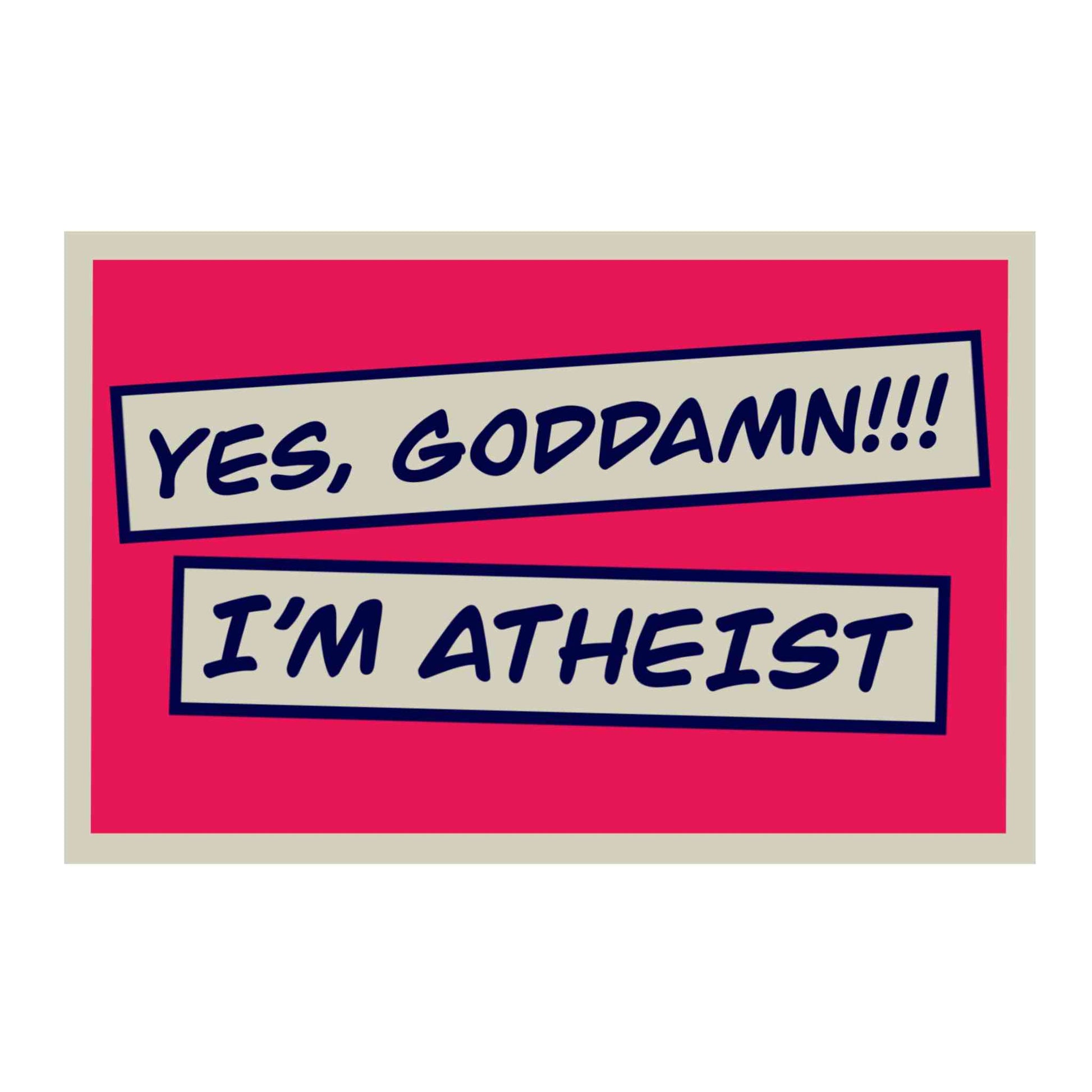 I'm Atheist