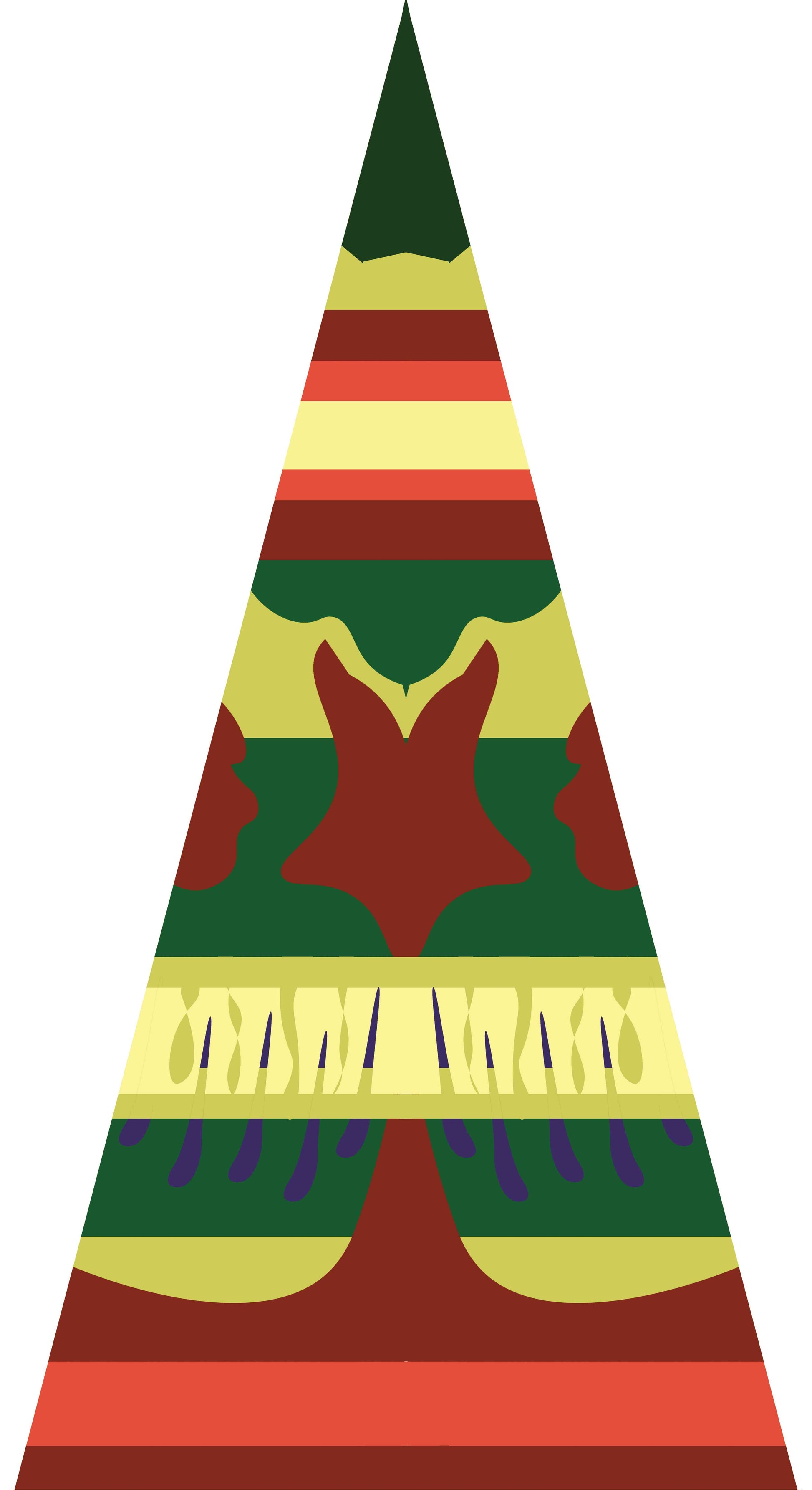 Unique Patterned Christmas tree